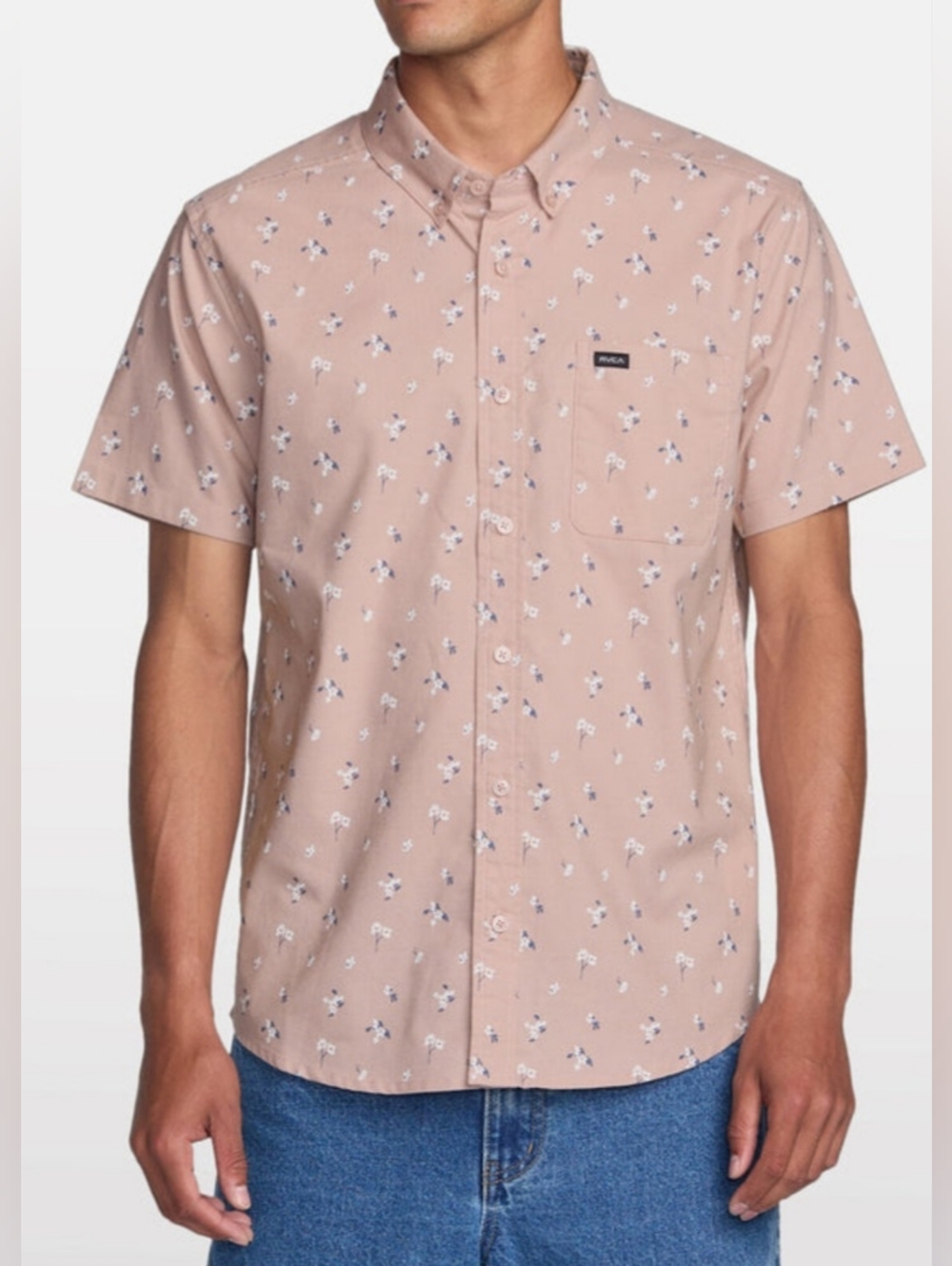 RVCA Men's That'll Do Print Short Sleeve Shirt Size M -Item 134 - Picture 9 of 9